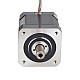 Nema 17 Hollow Shaft Stepper Motor Bipolar 0.36Nm(51oz.in) 1.5A 42x42x47.75mm - 17HS19-1504H | StepperOnline CA