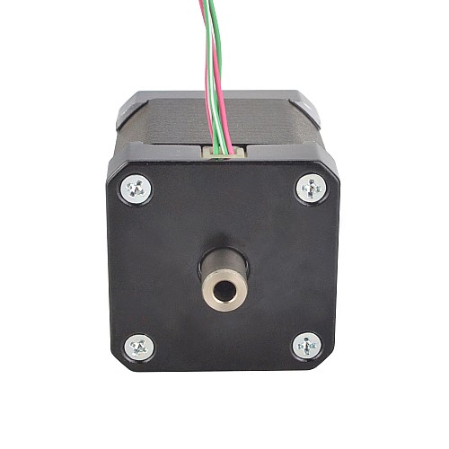 Nema 17 Hollow Shaft Stepper Motor Bipolar 0.36Nm(51oz.in) 1.5A 42x42x47.75mm - 17HS19-1504H | StepperOnline CA