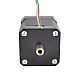 Nema 17 Hollow Shaft Stepper Motor Bipolar 0.36Nm(51oz.in) 1.5A 42x42x47.75mm - 17HS19-1504H | StepperOnline CA