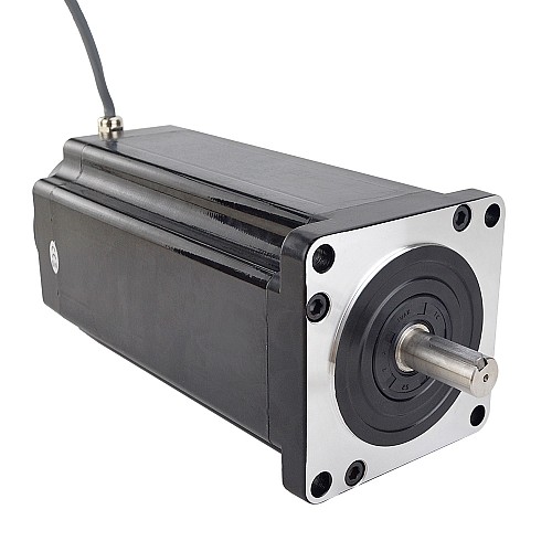 Nema 52 3-phase Stepper Motor Bipolar 50 Nm(7082oz.in) 5.0A 130x130x260mm - 52HT102-5003S | StepperOnline CA