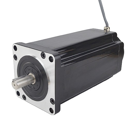 Nema 52 3-phase Stepper Motor Bipolar 50 Nm(7082oz.in) 5.0A 130x130x260mm - 52HT102-5003S | StepperOnline CA