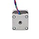 Nema 14 Hollow Shaft Stepper Motor Bipolar 18Ncm(25.5oz.in) 0.8A 35x35x34mm - 14HS13-0804SH | StepperOnline CA