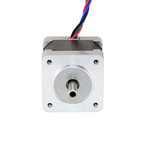 Nema 14 Hollow Shaft Stepper Motor Bipolar 18Ncm(25.5oz.in) 0.8A 35x35x34mm - 14HS13-0804SH | StepperOnline CA