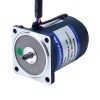 6W 110VAC 60Hz 3-51.67RPM 0.82Nm(116.12oz.in) Flange 60mm Spur Gearbox Single-phase AC Variable Speed Motor - 2IK6RGN-A/2GN30K | StepperOnline CA