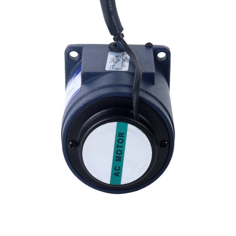 15W 110VAC 60Hz 3-51.67RPM 2.01Nm(284.64oz.in) Flange 70mm Spur Gearbox Single-phase AC Variable Speed Motor - 3IK15RGN-A/3GN30K | StepperOnline CA