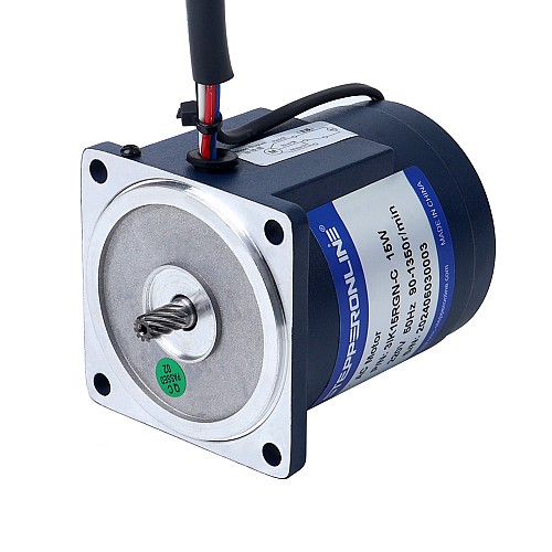 15W 220VAC 50Hz 9-135RPM 1.01Nm(143.03oz.in) Flange 70mm Spur Gearbox Single-phase AC Variable Speed Motor - 3IK15RGN-C/3GN10K | StepperOnline CA 15W 220VAC 50Hz 9-135RPM 1.01Nm(143.03oz.in) Flange 70mm Spur Gearbox Single-phase AC Variable Speed Motor - 3IK15RGN-C/3GN10K | StepperOnline CA