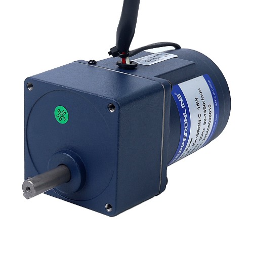 15W 110VAC 60Hz 6-103.33RPM 1.11Nm(157.19oz.in) Flange 70mm Spur Gearbox Single-phase AC Variable Speed Motor - 3IK15RGN-A/3GN15K | StepperOnline CA 15W 110VAC 60Hz 6-103.33RPM 1.11Nm(157.19oz.in) Flange 70mm Spur Gearbox Single-phase AC Variable Speed Motor - 3IK15RGN-A/3GN15K | StepperOnline CA