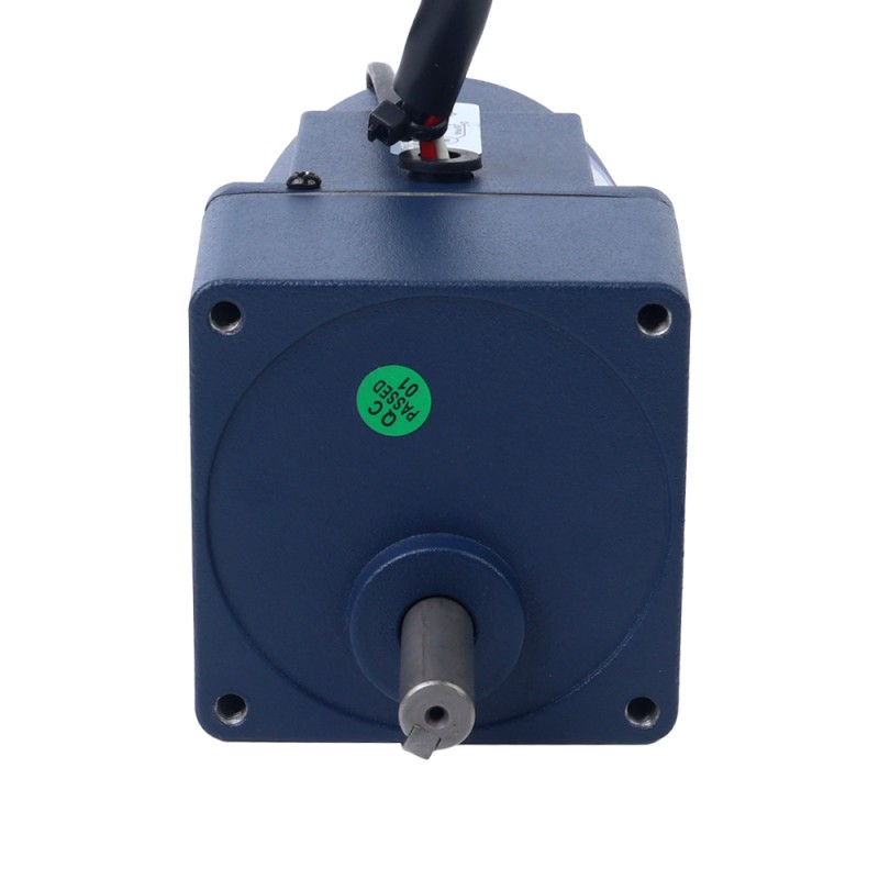 15W 220VAC 50Hz 6-90RPM 1.51Nm(213.83oz.in) Flange 70mm Spur Gearbox Single-phase AC Variable Speed Motor - 3IK15RGN-C/3GN15K | StepperOnline CA