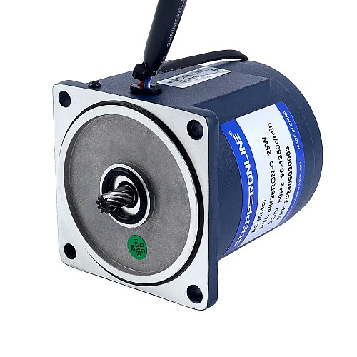 25W 220VAC 50Hz 0.45-6.75RPM 8.00Nm(1132.89oz.in) Flange 80mm Spur Gearbox Single-phase AC Variable Speed Motor - 4IK25RGN-C/4GN200K | StepperOnline CA 25W 220VAC 50Hz 0.45-6.75RPM 8.00Nm(1132.89oz.in) Flange 80mm Spur Gearbox Single-phase AC Variable Speed Motor - 4IK25RGN-C/4GN200K | StepperOnline CA