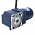 25W 110VAC 60Hz 0.5-8.61RPM 16.00Nm(2265.76oz.in) Flange 80mm Right Angle Gearbox Single-phase AC Variable Speed Motor