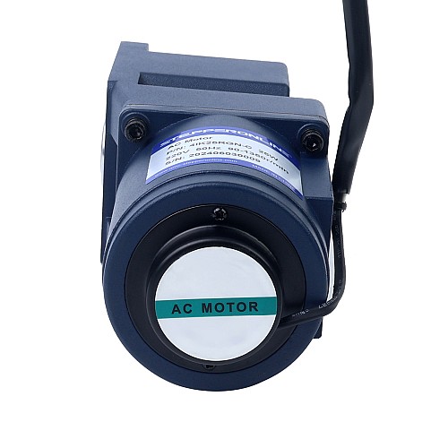25W 110VAC 60Hz 0.5-8.61RPM 16.00Nm(2265.76oz.in) Flange 80mm Right Angle Gearbox Single-phase AC Variable Speed Motor - 4IK25RGN-A/4GN180RC | StepperOnline CA