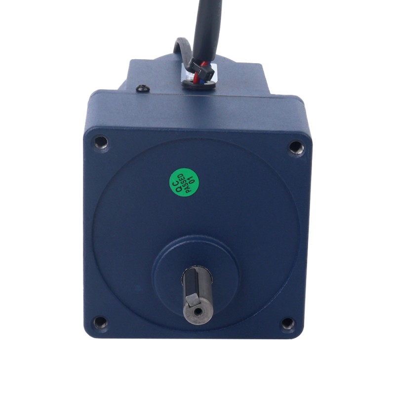 25W 110VAC 60Hz 3-51.67RPM 3.27Nm(463.07oz.in) Flange 80mm Spur Gearbox Single-phase AC Variable Speed Motor - 4IK25RGN-A/4GN30K | StepperOnline CA