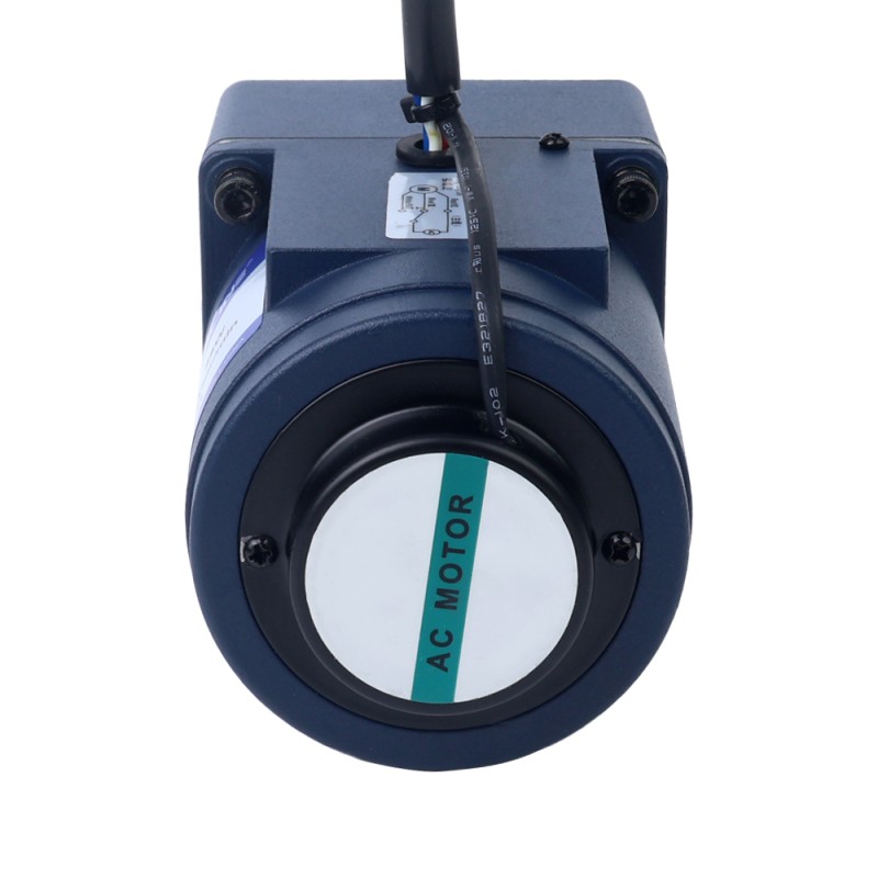 25W 110VAC 60Hz 3-51.67RPM 3.27Nm(463.07oz.in) Flange 80mm Spur Gearbox Single-phase AC Variable Speed Motor - 4IK25RGN-A/4GN30K | StepperOnline CA