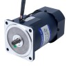 120W 220VAC 50Hz 30-450RPM 2.12Nm(300.22oz.in) Flange 90mm Spur Gearbox Single-phase AC Variable Speed Motor - 5IK120RGU-CF/5GU3KB | StepperOnline CA