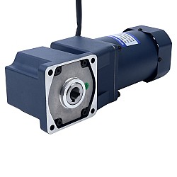 120W 220VAC 50Hz 6-90RPM 9.30Nm(1316.97oz.in) Flange 90mm Right Angle Gearbox Single-phase AC Variable Speed Motor
