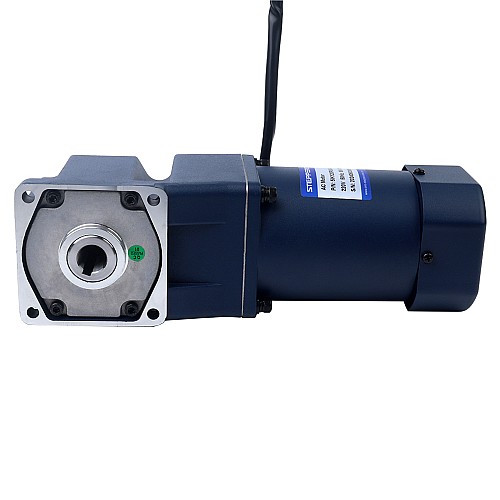 120W 220VAC 50Hz 4.5-67.5RPM 12.00Nm(1699.32oz.in) Flange 90mm Right Angle Gearbox Single-phase AC Variable Speed Motor - 5IK120RGU-CF/5GU20RC | StepperOnline CA 120W 220VAC 50Hz 4.5-67.5RPM 12.00Nm(1699.32oz.in) Flange 90mm Right Angle Gearbox Single-phase AC Variable Speed Motor - 5IK120RGU-CF/5GU20RC | StepperOnline CA
