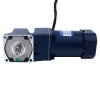 120W 220VAC 50Hz 6-90RPM 9.30Nm(1316.97oz.in) Flange 90mm Right Angle Gearbox Single-phase AC Variable Speed Motor - 5IK120RGU-CF/5GU15RT | StepperOnline CA