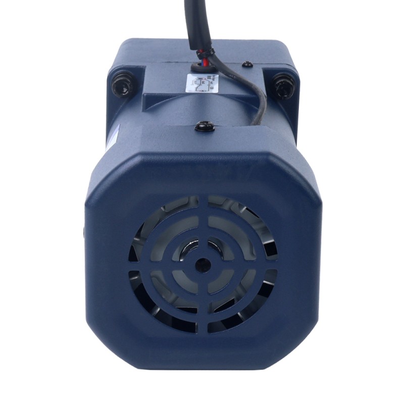 120W 110VAC 60Hz 9-155RPM 5.83Nm(825.60oz.in) Flange 90mm Spur Gearbox Single-phase AC Variable Speed Motor - 5IK120RGU-AF/5GU10KB | StepperOnline CA