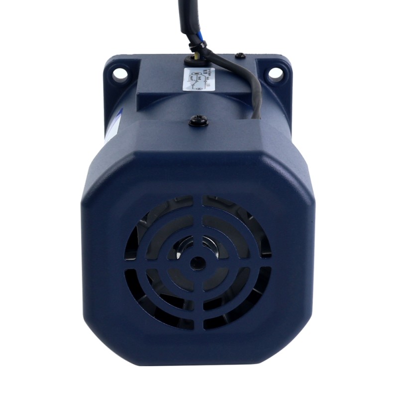 60W 220VAC 50Hz 18-270RPM 1.64Nm(232.24oz.in) Flange 90mm Spur Gearbox Single-phase AC Variable Speed Motor - 5IK60RGN-CF/5GN5K | StepperOnline CA