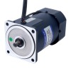 90W 220VAC 50Hz 4.5-67.5RPM 9.30Nm(1316.97oz.in) Flange 90mm Right Angle Gearbox Single-phase AC Variable Speed Motor - 5IK90RGU-CF/5GU20RC | StepperOnline CA