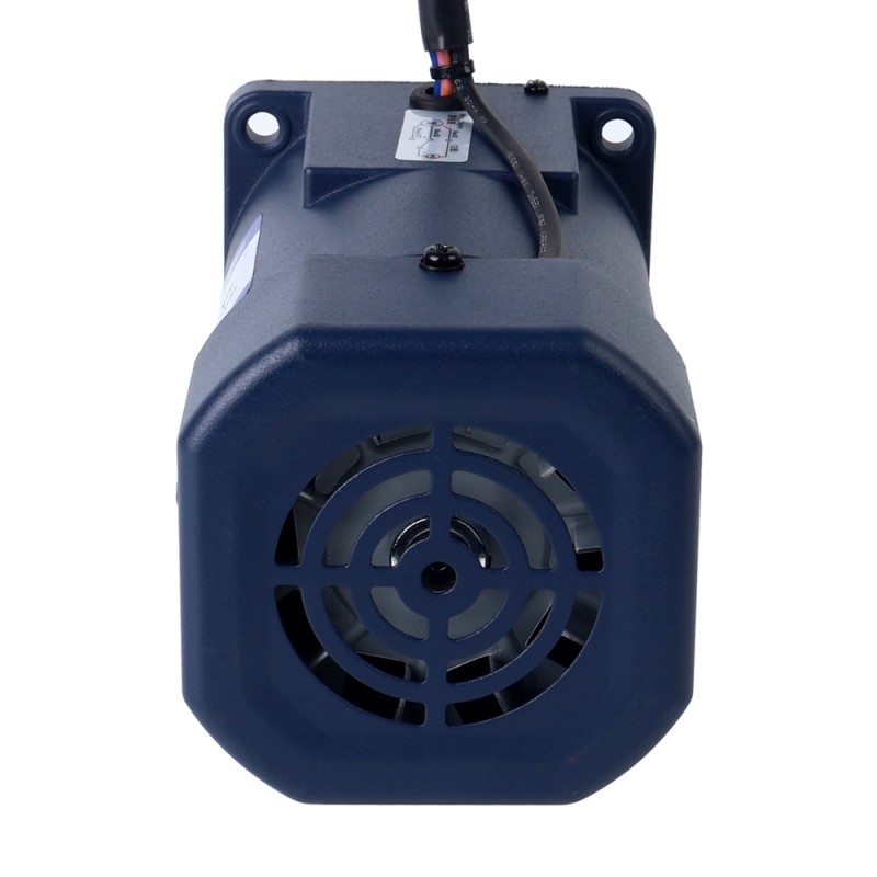 90W 220VAC 50Hz 4.5-67.5RPM 9.30Nm(1316.97oz.in) Flange 90mm Right Angle Gearbox Single-phase AC Variable Speed Motor - 5IK90RGU-CF/5GU20RC | StepperOnline CA