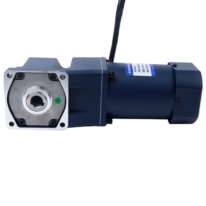 90W 220VAC 50Hz 4.5-67.5RPM 9.30Nm(1316.97oz.in) Flange 90mm Right Angle Gearbox Single-phase AC Variable Speed Motor - 5IK90RGU-CF/5GU20RC | StepperOnline CA