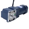 90W 220VAC 50Hz 9-135RPM 4.60Nm(651.41oz.in) Flange 90mm Right Angle Gearbox Single-phase AC Variable Speed Motor - 5IK90RGU-CF/5GU10RT | StepperOnline CA
