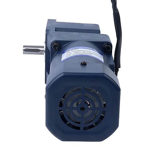 90W 220VAC 50Hz 6-90RPM 7.00Nm(991.27oz.in) Flange 90mm Right Angle Gearbox Single-phase AC Variable Speed Motor - 5IK90RGU-CF/5GU15RT | StepperOnline CA