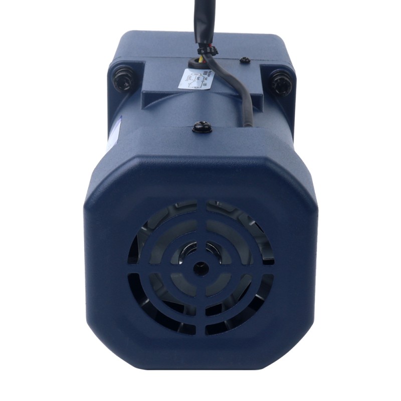 90W 110VAC 60Hz 9-155RPM 4.37Nm(618.84oz.in) Flange 90mm Spur Gearbox Single-phase AC Variable Speed Motor - 5IK90RGU-AF/5GU10KB | StepperOnline CA