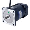 200W 110VAC 60Hz 0.9-15.5RPM 60.00Nm(8496.6oz.in) Flange 104mm Right Angle Gearbox Single-phase AC Variable Speed Motor - 6IK200RGU-AF/6GU100RT | StepperOnline CA