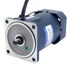 200W 220VAC 50Hz 0.9-13.5RPM 40.00Nm(5664.47oz.in) Flange 104mm Spur Gearbox Single-phase AC Variable Speed Motor - 6IK200RGU-CF/6GU100K | StepperOnline CA