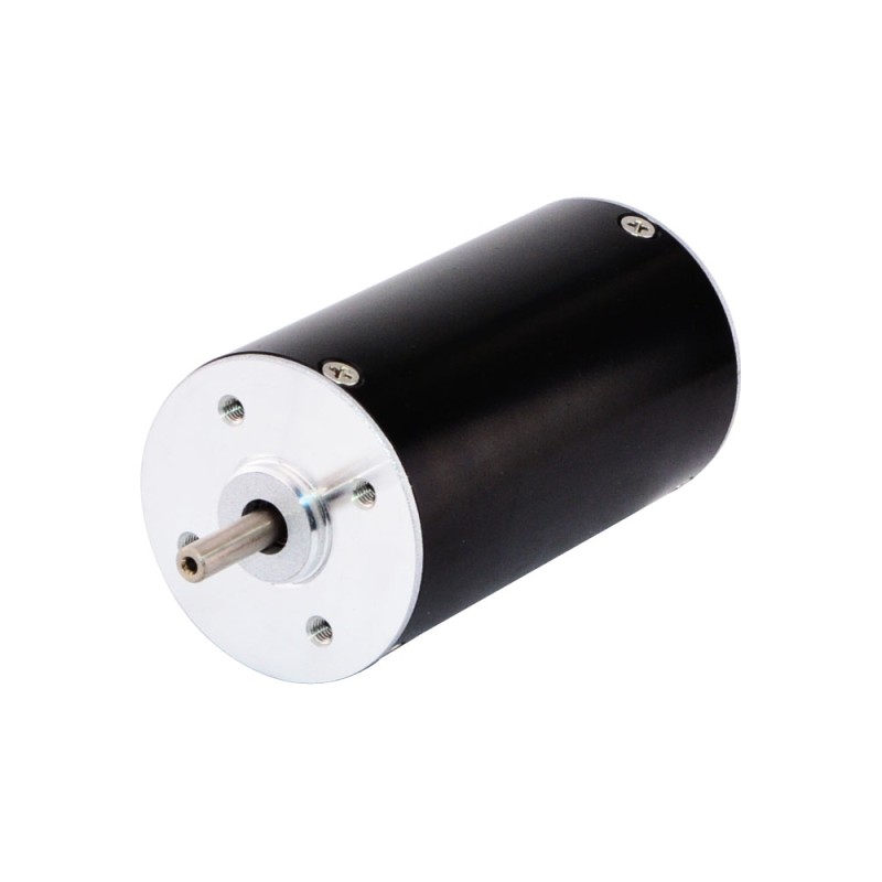 24V 4000RPM 0.131Nm 55W 3.5A Round Ф42x63mm Brushless DC Motor - 42BLR63-24-01 | StepperOnline CA