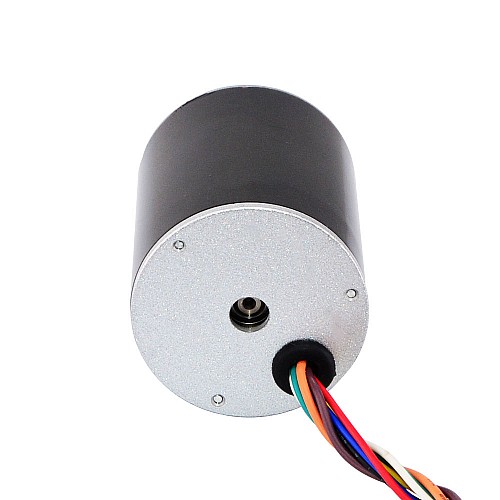 24V 2000RPM 0.062Nm 13W 0.91A Round Ф42x43mm Brushless DC Motor - 42BLR43-24-01 | StepperOnline CA
