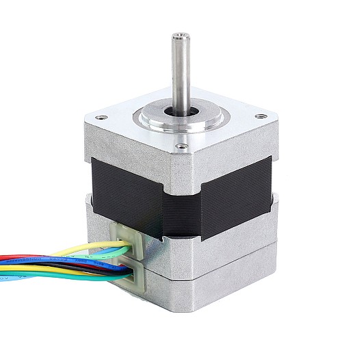 24V 3000RPM 0.08Nm 25W 1.80A 42x42x46mm Brushless DC Motor - 42BSA46-24-01 | StepperOnline CA 24V 3000RPM 0.08Nm 25W 1.80A 42x42x46mm Brushless DC Motor - 42BSA46-24-01 | StepperOnline CA