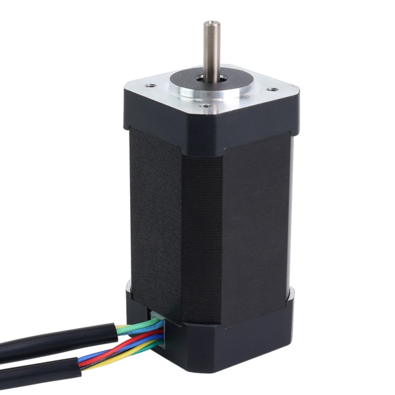 24V 3000RPM 0.19Nm 60W 3.60A 42x42x81mm Brushless DC Motor - 42BSB81-24-01 | StepperOnline CA