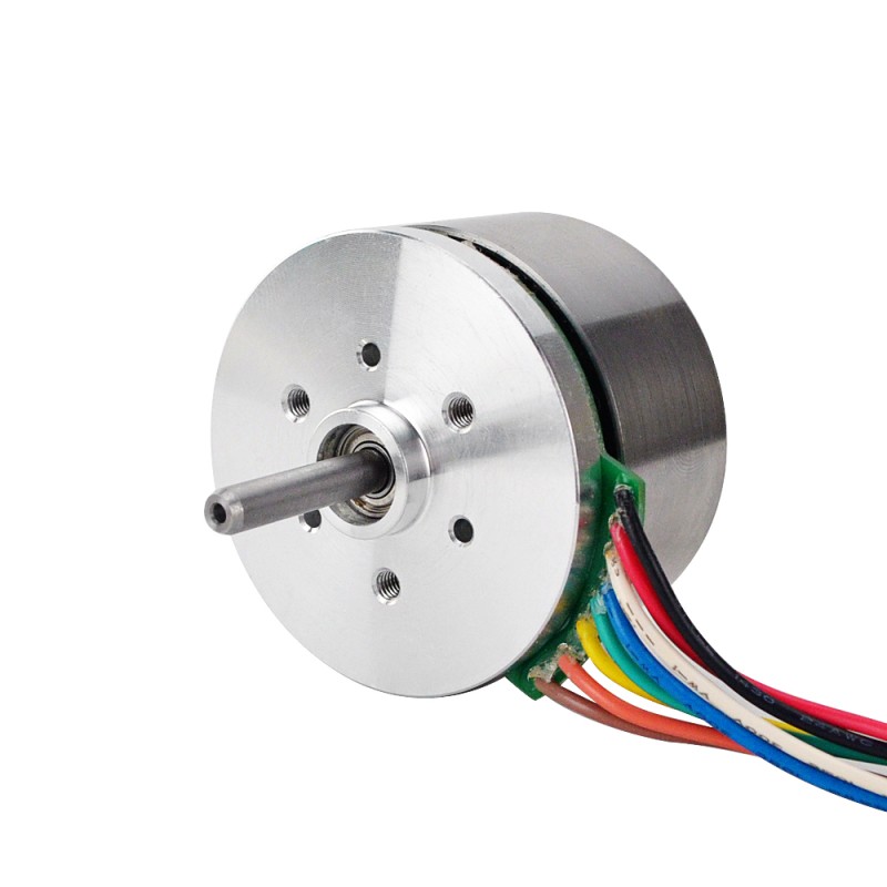 24V 4850RPM 0.13Nm 70W 3.6A Ф43.2x27mm External Rotor Motor - 45BLE27-24-01 | StepperOnline CA