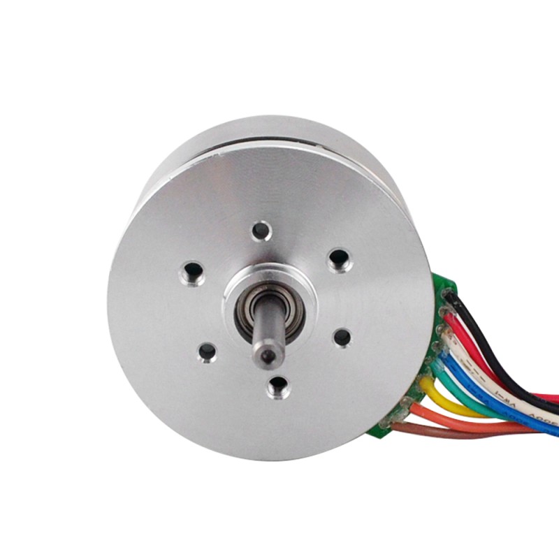 24V 4850RPM 0.13Nm 70W 3.6A Ф43.2x27mm External Rotor Motor - 45BLE27-24-01 | StepperOnline CA
