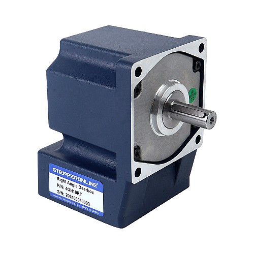 24V 40W 300RPM Geared BLDC Motor 0.92Nm(130.07oz.in) 10:1 Right Angle Gearbox - F4B40-24GN-30S/4GN10RT | StepperOnline CA