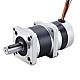 24V 84W 350RPM Geared Brushless DC Motor 1.89Nm(267.65oz.in) 10:1 High Precision Gearbox - 57BLR50-24-01-HG10 | StepperOnline CA