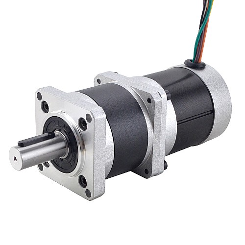 24V 172W 350RPM Geared Brushless DC Motor 4.00Nm(566.45oz.in) 10:1 High Precision Gearbox - 57BLR70-24-02-HG10 | StepperOnline CA 24V 172W 350RPM Geared Brushless DC Motor 4.00Nm(566.45oz.in) 10:1 High Precision Gearbox - 57BLR70-24-02-HG10 | StepperOnline CA