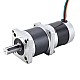 24V 172W 70RPM Geared Brushless DC Motor 17.63Nm(2496.61oz.in) 50:1 High Precision Gearbox - 57BLR70-24-02-HG50 | StepperOnline CA