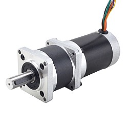 24V 220W 350RPM Geared Brushless DC Motor 5.10Nm(722.22oz.in) 10:1 High Precision Gearbox