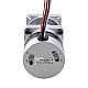 24V 84W 350RPM Geared Brushless DC Motor 1.89Nm(267.65oz.in) 10:1 High Precision Gearbox - 57BLR50-24-01-HG10 | StepperOnline CA