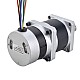 24V 84W 350RPM Geared Brushless DC Motor 1.89Nm(267.65oz.in) 10:1 High Precision Gearbox - 57BLR50-24-01-HG10 | StepperOnline CA