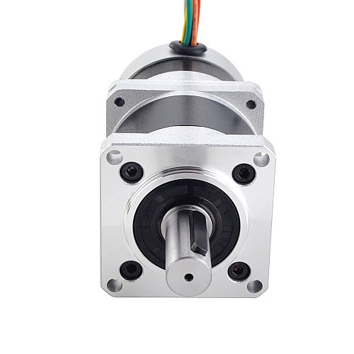 24V 84W 350RPM Geared Brushless DC Motor 1.89Nm(267.65oz.in) 10:1 High Precision Gearbox - 57BLR50-24-01-HG10 | StepperOnline CA