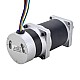 24V 84W 35RPM Geared Brushless DC Motor 14.95Nm(2117.09oz.in) 100:1 High Precision Gearbox - 57BLR50-24-01-HG100 | StepperOnline CA