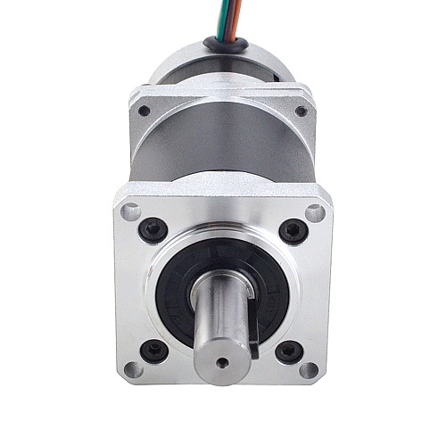 24V 84W 35RPM Geared Brushless DC Motor 14.95Nm(2117.09oz.in) 100:1 High Precision Gearbox - 57BLR50-24-01-HG100 | StepperOnline CA