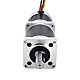 24V 172W 35RPM Geared Brushless DC Motor 25.00Nm(3540.29oz.in) 100:1 High Precision Gearbox - 57BLR70-24-02-HG100 | StepperOnline CA