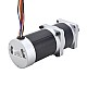 24V 220W 350RPM Geared Brushless DC Motor 5.10Nm(722.22oz.in) 10:1 High Precision Gearbox - 57BLR90-24-01-HG10 | StepperOnline CA