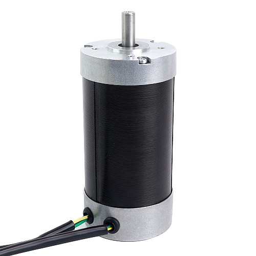 48V 3000RPM 0.6Nm 188W 5.40A Φ57x113.5mm Brushless DC Motor - 57BYA114-48-01 | StepperOnline CA